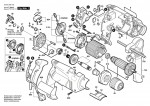 Bosch 0 603 338 7C2 Psb 16 Re Percussion Drill 230 V / Eu Spare Parts